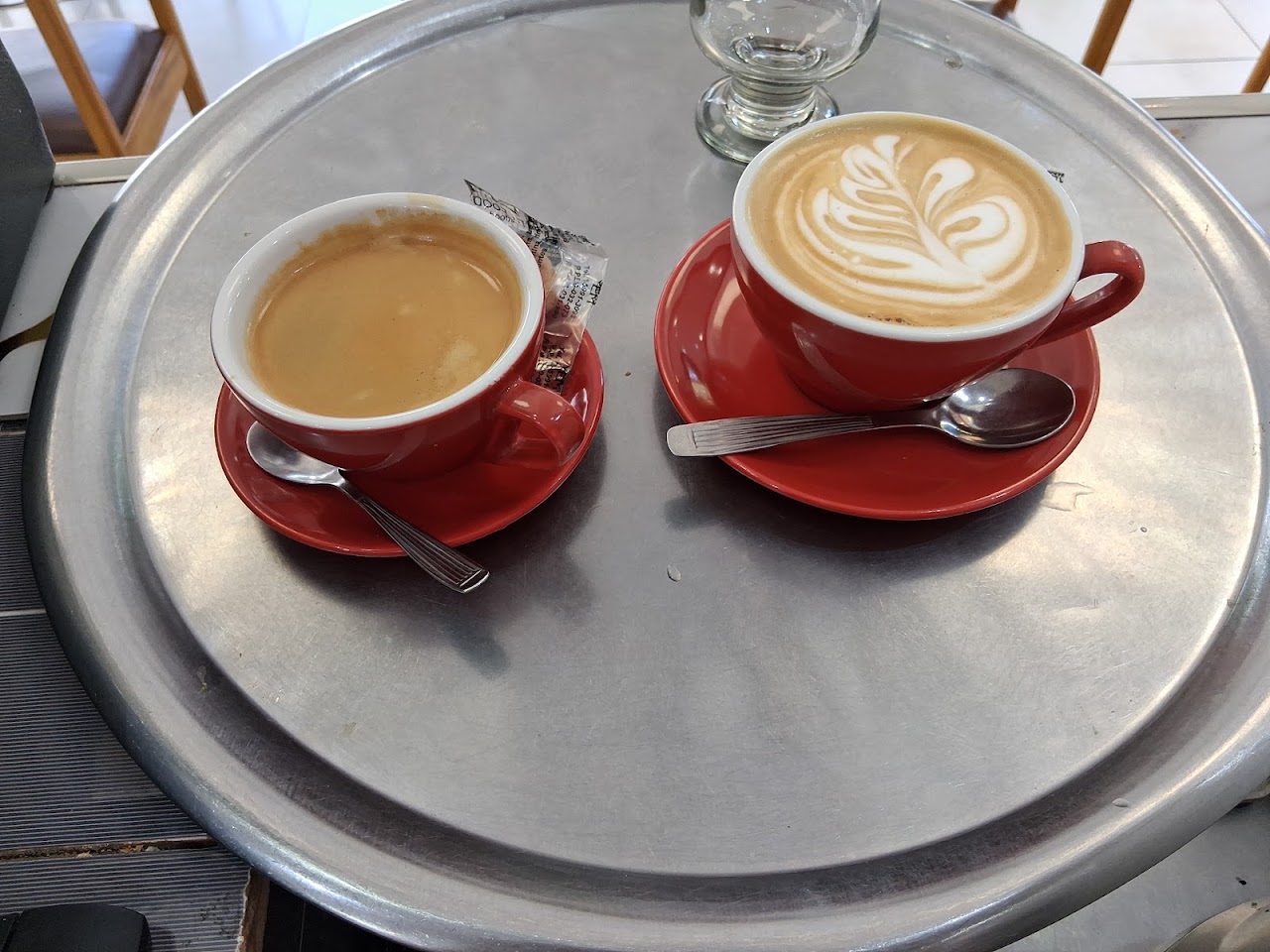 Café de especialidad servido en Via Giovanni